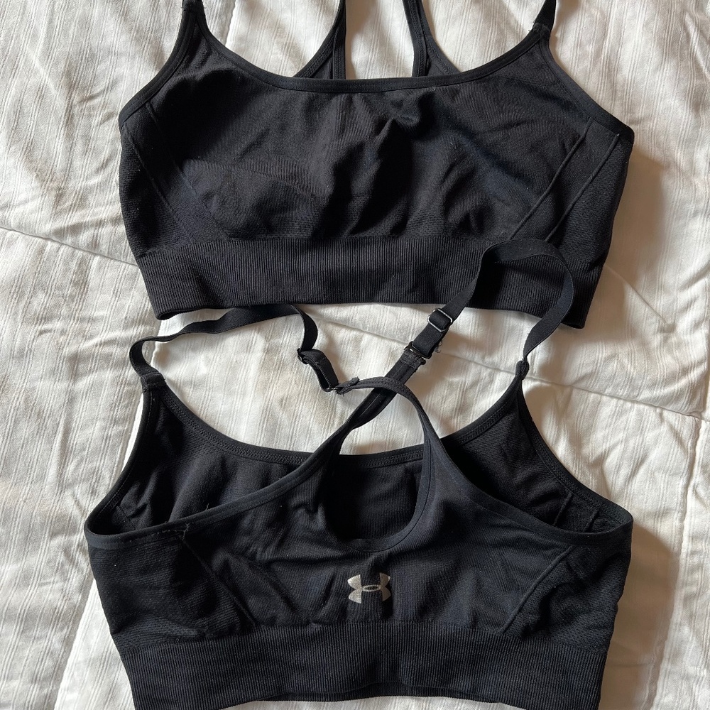 Under armour black bralette